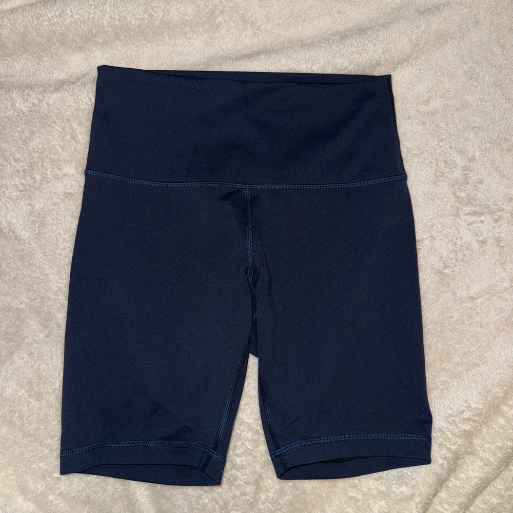 Lululemon Athletica True Navy Wunder Train shorts